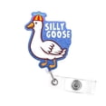thumbnail image 2 of JJKBVCLO Funny And Cute Badge Reel With Clip Closure For Doctors Teachers Students Workers Etc Cartoon Pattern Badge Workplace Induction Graduation, 2 of 4