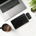 thumbnail image 2 of Clavier et Souris Sans Fil Clavier Bluetooth pour Téléphones Mobiles et Tablettes Contrôle Magique Clavier et Souris Magnétiques Sans Fil Ensemble Clavier et Souris, Combo Clavier et Souris Sans Fil, 2 of 9