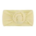 thumbnail image 4 of MIASHUI 3 Pack Stretchy Soft Knot Baby Girl Headbands with Hair Bows Head Wrap, 4 of 5
