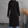 thumbnail image 4 of Jusqu'à 50 % de Réduction tumgatte Hauts pour Femmes Sweat à Capuche Manches Longues Design Mode Solide Sweat à Capuche avec Poche Pull d'Automne Vêtements d'Automne Vêtements Athleisure pour Femmes, 4 of 8