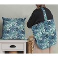 thumbnail image 5 of Soimoi Green Modal Satin Fabric Tropical Leaves Printed Craft Fabric by the Yard 42 Inch Wide, 5 of 5
