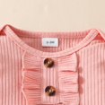 thumbnail image 4 of TZEWGL Ruffle Romper With Floral Pants With Cute Headband 3Pcs Sets For Toddler Vocation Outfit Sets For Girls size 6-9M, 4 of 8