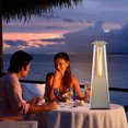 thumbnail image 3 of Costway Chauffe-Terrasse Pyramide de Table Portable 35 Pouces en Acier Inoxydable au Gaz Propane 10000 BTU, 3 of 10