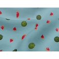 thumbnail image 4 of oneOone Viscose Jersey Fabric Watermelon Fruit Printed Craft Fabric BTY 60 Inch Wide, 4 of 4