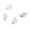 thumbnail image 2 of 50pcs Silver Brooch Base Blanks Trays Findings Brooch Pin Backs Pins Setting DIY Findings 2 cm, 2 of 7