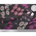 thumbnail image 2 of Soimoi polyester Crepe Fabric Artistic Flower Print Sewing Fabric Yard 42 Inch Wide, 2 of 3