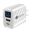 thumbnail image 1 of Chargeur Mural Rapide USB 12W Chargeur USB Type‐C PD Affichage Numérique 3.0 Charge Rapide USB, Charge Rapide Multifonctionnelle, 1 of 5
