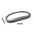 thumbnail image 3 of Eye Cushion PU Leather VR Face cushion vr face Pad Removable Glass Protective Pad Foam Cover Replacement for Oculus Quest 2, 3 of 9