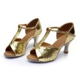 thumbnail image 2 of Chaussures Sandales de Danse pour Femmes Couleur Mode Rumba Valse Bal de Promo Danse de Salon Latin Salsa, 2 of 9