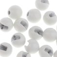 thumbnail image 3 of 25pcs Slotted .4mm Heavy Nymph Beads Fly Tying Tool White, 3 of 9