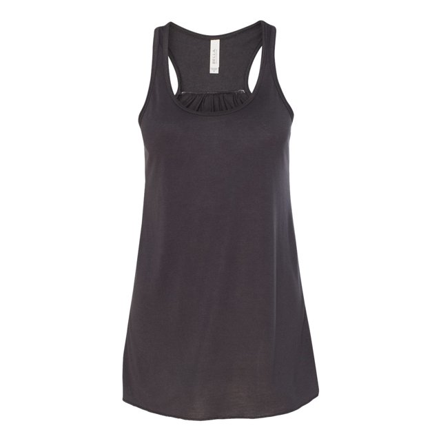 Bella Débardeur Dos Nageur Fluide pour Femme, TP, Gris Foncé