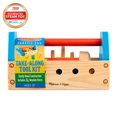 thumbnail image 1 of Melissa & Doug Take-Along Tool Kit Wooden Construction Toy (24 pcs), 1 of 6