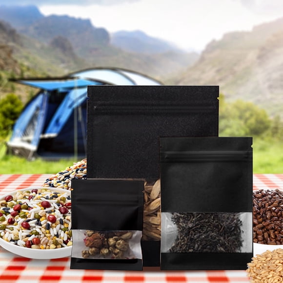 Meitianfacai Reusable Sous Vide Bags, Vacuum Cleaners Seal Zip Lock Bag, Thickened Sealing Bag, for Food Storage, Tea, Grains and Cereals