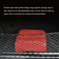 thumbnail image 4 of Amdohai Car Rear Cargo Net Double-Layer Trunk Cargo Storage Organizer 35x12 Inch with Mounting Hooks for Car Truck SUV, 4 of 5