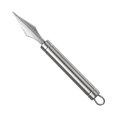 thumbnail image 1 of Stainless Steel Fruit Baller Tool, Precision Carving Scoop for Melons, Apples, or Vegetables, Dishwasher-Safe Kitchen Crafting Accessory, 1 of 9