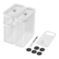 thumbnail image 1 of ZWILLING Fresh & Save Ensemble de Cubes, m / 5 Pcs Transparent-Blanc, 1 of 11