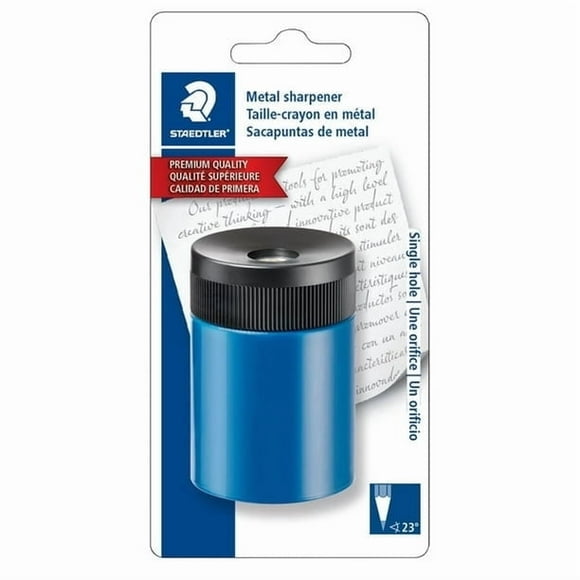 Staedtler Aiguiseur Bleu en Métal à un Seul Trou 1 Unité