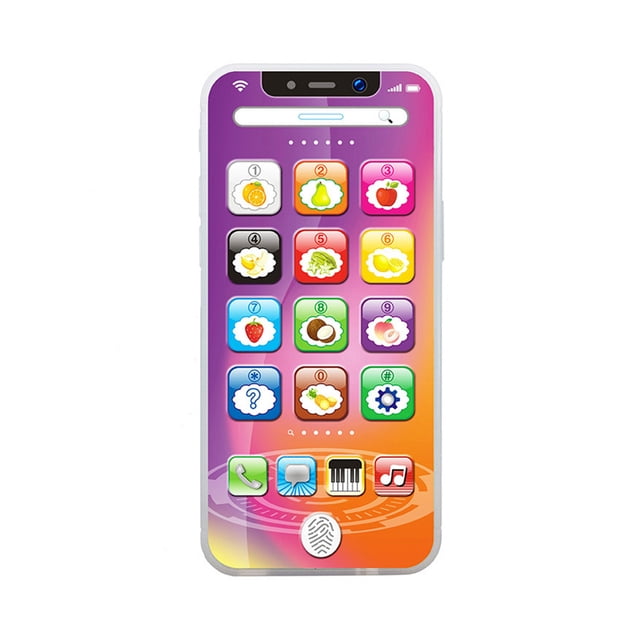 Jouet d'Apprentissage Intelligent Violet pour Enfants avec Effets Sonores