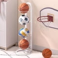 thumbnail image 1 of Danhjin Ball Stand The Second Floor Basketball Stand Is A Storage Rack for Balls-a Basketball Stand-and A Frame Storage Basket, 1 of 9