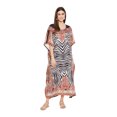 thumbnail image 2 of Oussum Caftan pour Femmes Robe Été Ample Décontractée Grande Taille Robe de Soirée Imprimée Caftan Long pour Dames Robes Élégantes en Ligne, 2 of 4