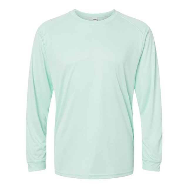 Long Islander Performance Long Sleeve T-Shirt, L, Mint Green