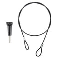 thumbnail image 1 of 60cm Stainless Steel AntiLost Tether Lanyard with 1/4in Screw for GOPRO/OSMO Action, 1 of 8