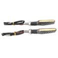 thumbnail image 2 of Motorbike Turning Indicators, Sequential Blinking Turn Signal Lights ABS Super Bright Waterproof  For Off Road Carbon Fiber, 2 of 8