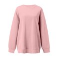 thumbnail image 3 of Chandails à Capuchon Mode pour Femmes 2023 Décontracté à Manches Longues Col Rond Chandail pour Dames Hauts Blouse Rabais de 50 % Liquidation Costumes d'Halloween/Noël, 3 of 3