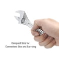 thumbnail image 3 of WorkPro 6"  Adjustable Wrench,Drop Forged Steel, 3 of 5
