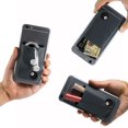 thumbnail image 2 of Gecko Travel Tech Phone Wallet - Stick On Card Holder Wallet for Cell Phones - Adhesive Card Pocket - 8BALL, 2 of 6
