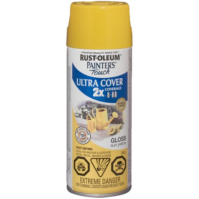 Peinture de retouche 2X « Ultra Cover » de Painter's Touch Jaune