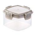 thumbnail image 1 of Glass Containers for Food Storage with Lids Glass Soup Containers with Lids Coffee Container Freezer Organization 100 Glasses 1Pcs Mini Square Seasoning Bottle Transparent Seasoning Storage Bottle, 1 of 3