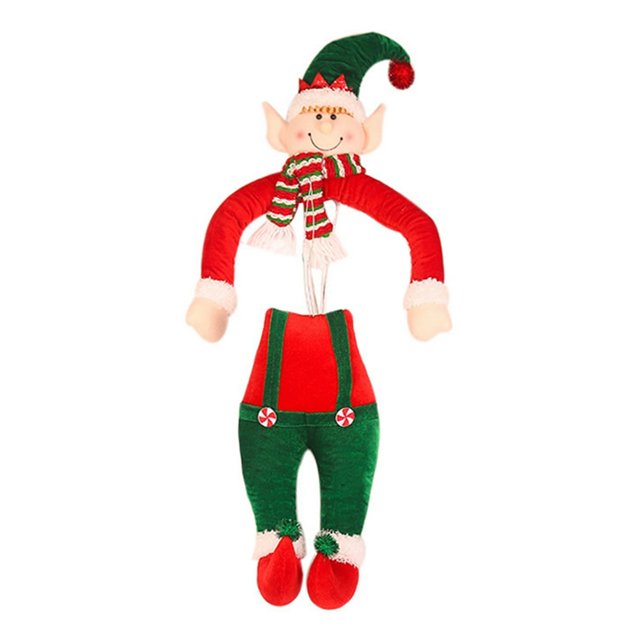 Elf Santa Claus Tree Decor Hangable for Holiday Home Party (Santa Claus)
