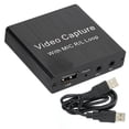thumbnail image 1 of Video Capture Card,HDMI High Definition USB HDMI Video Capture High Definition USB Video Capture Card Power Packed Performance, 1 of 9