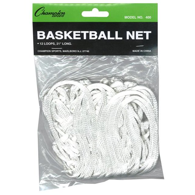 Champion Sports CHS400-12 Filet de Basketball Standard pour Intérieur et Extérieur - 12 Chacun