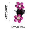 thumbnail image 3 of FcBaudy Hair Clips for Women,Hair Clips for Styling,Hair Clips for Girls Rhinestone Side Clip Small Hair Clip Hair Claw Sim-ple Bangs Clip Top Clip Hair Silicone cupping device, 3 of 4