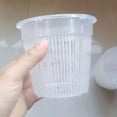 thumbnail image 4 of XIPYYKM Orchid Pot Clear Orchid Pots Orchid Pots with Holes Clear Orchid Pots for Repotting Plastic Mesh Pots Breathable Plant Pot for Root Visibility Clearance Flower Pots, 4 of 8