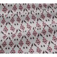 thumbnail image 5 of oneOone Viscose Jersey Fabric Argyle Style Ikat Print Sewing Fabric BTY 60 Inch Wide, 5 of 5