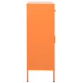 thumbnail image 2 of vidaXL Armoire de Rangement Orange 80x35x101,5 cm Acier, 2 of 5