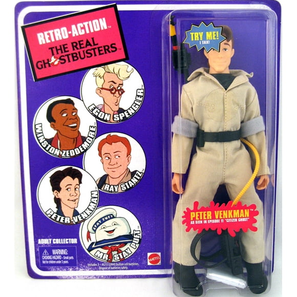 The Real Ghostbusters 8 Inch Action Figure Retro-Action Series - Peter Venkman SDCC Exclusive