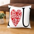 thumbnail image 5 of Cadeaux de la Saint-Valentin Housse de Coussin en Lin pour Canapé Maison, 5 of 5