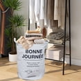 thumbnail image 4 of Foldable Laundry Basket, Collapsible Storage Basket with Handles for Laundry Room and Dorm Organization, Easy to Store and Portable Cloth Hamper for Bedroom, Bathroom, and Home Use, 4 of 7