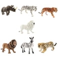 thumbnail image 2 of Artificial Lifelike Wild Life Forest Figure Toy Set Plastic Wildlife Ornament Model Children Holiday Gift, 2 of 9