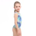 thumbnail image 4 of Girl Swimsuit Blue Girls One Piece Swimsuits Quick Drying Girls Bikini 7-8 Years, 4 of 6