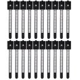 thumbnail image 1 of 25 pcs Cable Clips Adhesive Cable Ties Cable Management Clips Adjustable Cable Ties, 1 of 8