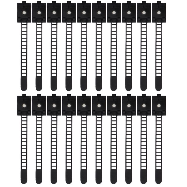 25 pcs Cable Clips Adhesive Cable Ties Cable Management Clips Adjustable Cable Ties