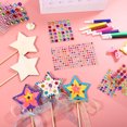 thumbnail image 4 of Kit de Baguette 1 Ensemble en Forme d'Étoile Planche de Densité Multicolore pour Activités Familiales, 4 of 8