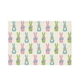 thumbnail image 2 of TIMIFIS Easter Placemats, Beautiful Happy Easter Placemats Spring Easter Place Mats Vintage Dining Table Decorations Bunny Chick Easter Holiday Table Mats for Kitchen Dining Decoration Home Decor, 2 of 6