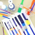 thumbnail image 3 of TINY HANDS Assorted Paint Brushes, Soft Bristles, 25 Pieces, Ages 3+, 3 of 6
