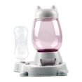 thumbnail image 1 of keepw Distributeur Automatique Fournitures pour Animaux Bol à Boire Format Compact Polyvalent Pratique Durable Chat Universel Gravité Gris, 1 of 6